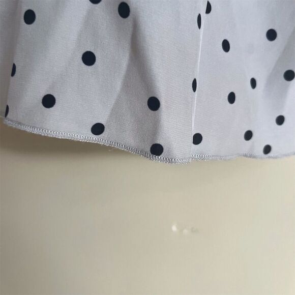 ATM Women's Polka Dot Silk Cami Top Strappy Sleeveless Blouse Size Small - Picture 4 of 6